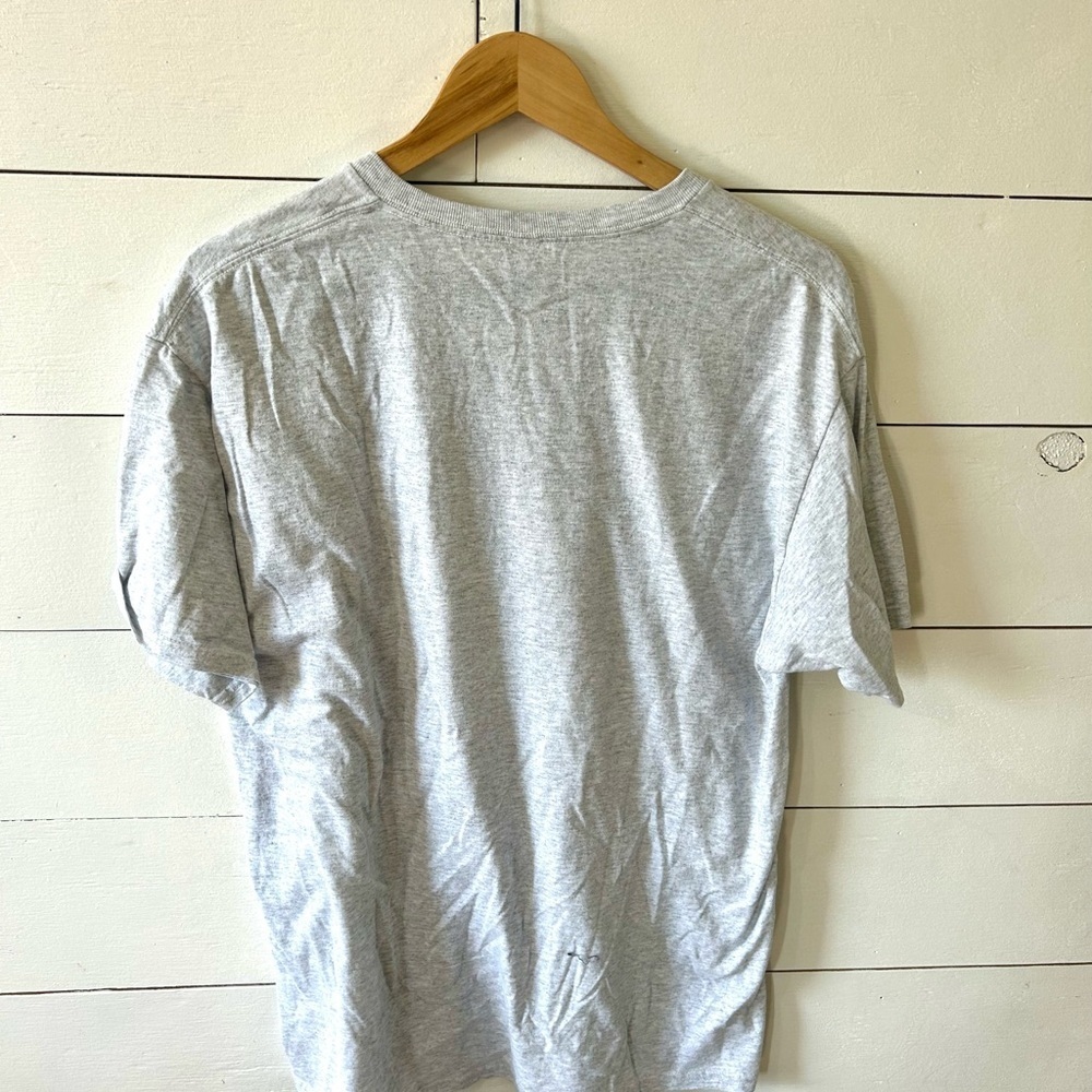Jerzees Gray Graphic Tee with Car Design - Picture 4 of 4